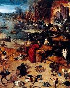 BOSCH, Hieronymus The Temptation of Saint Anthony oil painting reproduction